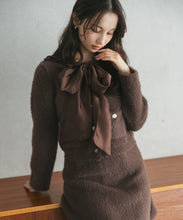画像をギャラリービューアに読み込む, シャギーカーデ×ミニスカセットアップ/TT547411