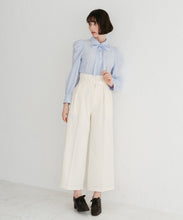 画像をギャラリービューアに読み込む, 襟付きボウタイシャツブラウス/TT548102