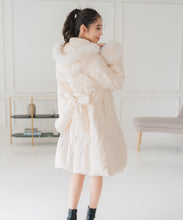 画像をギャラリービューアに読み込む, スタンドネックフードロングダウン/MM548602