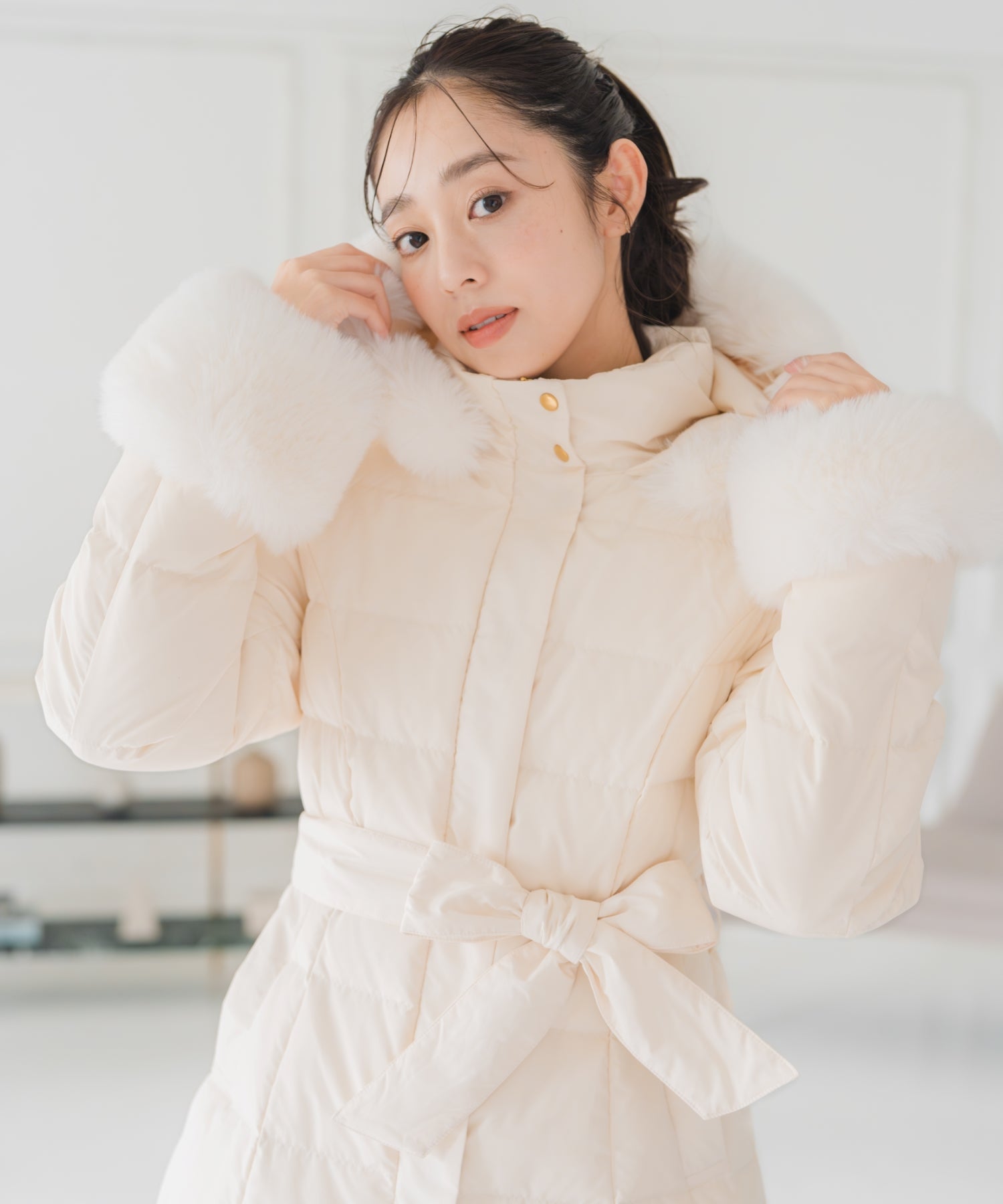 極美品　FURDOCKINGMOUTONCOAT スタンドネックフードロングダウン/MM548602 – MISCH MASCH|31 Sons de