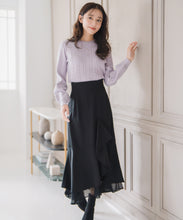 画像をギャラリービューアに読み込む, ラッフル裾シアースカート/MM547208