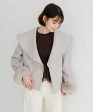 画像をギャラリービューアに読み込む, 【予約販売/11月上旬発売予定】ビッグカラーショートコート/TT548603