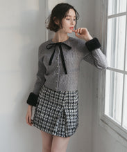 画像をギャラリービューアに読み込む, 【予約販売/12月上旬発売予定】ケーブルリボンカーディガン/TT548408