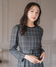 画像をギャラリービューアに読み込む, ウィンドペンチェックワンピース /MM547417