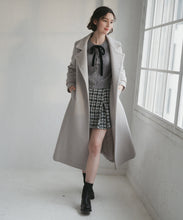 画像をギャラリービューアに読み込む, スタンドカラーロングコート/TT548605
