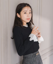 画像をギャラリービューアに読み込む, フリルレイヤードニット/MM548316