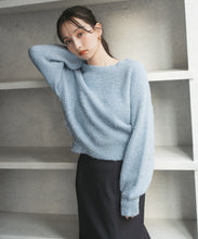 画像をギャラリービューアに読み込む, ふわふわラメシャギーニット/TT548321