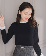 画像をギャラリービューアに読み込む, フリルレイヤードニット/MM548316