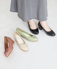 画像をギャラリービューアに読み込む, ラウンドトゥバレエレインパンプス/R-1017