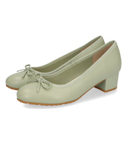 画像をギャラリービューアに読み込む, ラウンドトゥバレエレインパンプス/R-1017