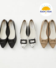 画像をギャラリービューアに読み込む, スクエアバックルレインパンプス/R-1019