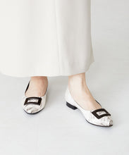 画像をギャラリービューアに読み込む, スクエアバックルレインパンプス/R-1019