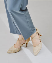 画像をギャラリービューアに読み込む, クロスストラップヒールパンプス/mor106