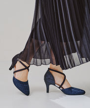 画像をギャラリービューアに読み込む, クロスストラップヒールパンプス/mor106