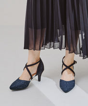 画像をギャラリービューアに読み込む, クロスストラップヒールパンプス/mor106