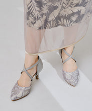 画像をギャラリービューアに読み込む, クロスストラップヒールパンプス/mor106