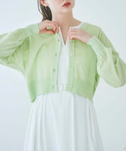 画像をギャラリービューアに読み込む, シアーラメカーディガン/TT418322