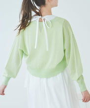 画像をギャラリービューアに読み込む, シアーラメカーディガン/TT418322