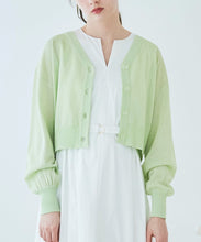 画像をギャラリービューアに読み込む, シアーラメカーディガン/TT418322