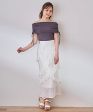画像をギャラリービューアに読み込む, フリルレーススカート/TT517219