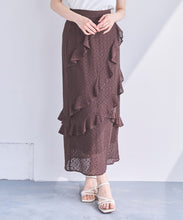 画像をギャラリービューアに読み込む, フリルレーススカート/TT517219