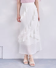 画像をギャラリービューアに読み込む, フリルレーススカート/TT517219