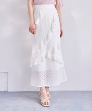 画像をギャラリービューアに読み込む, フリルレーススカート/TT517219