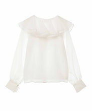 画像をギャラリービューアに読み込む, シアーフリルブラウス/TT518106