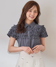 画像をギャラリービューアに読み込む, ヨークギャザーフリルブラウス/TT518109