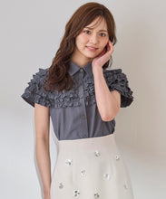 画像をギャラリービューアに読み込む, ヨークギャザーフリルブラウス/TT518109