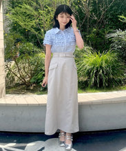 画像をギャラリービューアに読み込む, ヨークギャザーフリルブラウス/TT518109