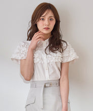 画像をギャラリービューアに読み込む, ヨークギャザーフリルブラウス/TT518109