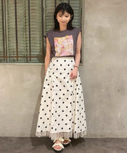 画像をギャラリービューアに読み込む, 【HIBIYA-KADANコラボ】フラワープリントノースリTEE/TT518207