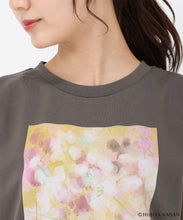 画像をギャラリービューアに読み込む, 【HIBIYA-KADANコラボ】フラワープリントノースリTEE/TT518207