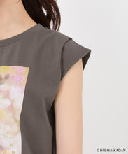 画像をギャラリービューアに読み込む, 【HIBIYA-KADANコラボ】フラワープリントノースリTEE/TT518207