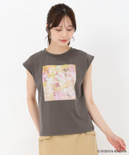画像をギャラリービューアに読み込む, 【HIBIYA-KADANコラボ】フラワープリントノースリTEE/TT518207