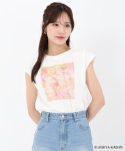 画像をギャラリービューアに読み込む, 【HIBIYA-KADANコラボ】フラワープリントノースリTEE/TT518207