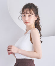 画像をギャラリービューアに読み込む, カップ付きシアー切替トップス/TT518211