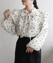 画像をギャラリービューアに読み込む, ハートフロッキーブラウス/TT538110