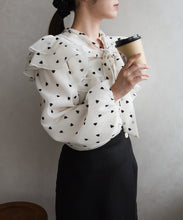 画像をギャラリービューアに読み込む, ハートフロッキーブラウス/TT538110