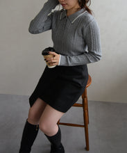 画像をギャラリービューアに読み込む, 【再入荷】ケーブルポロニット/TT538312