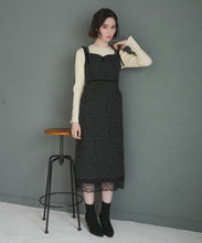 画像をギャラリービューアに読み込む, 【予約販売/11月中旬発売予定】ツイードレーストリミングジャンスカ/TT547417