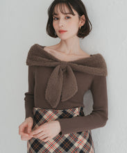 画像をギャラリービューアに読み込む, シャギーリボンモチーフニット/TT548313