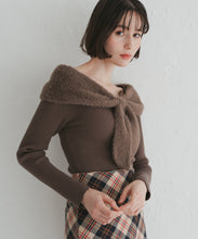 画像をギャラリービューアに読み込む, シャギーリボンモチーフニット/TT548313