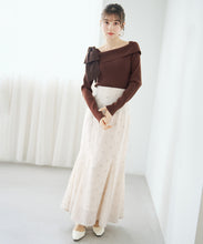 画像をギャラリービューアに読み込む, 刺繍マーメイドスカート/TT617204