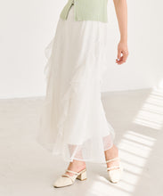 画像をギャラリービューアに読み込む, レースセミマーメイドスカート/TT617205