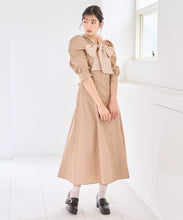 画像をギャラリービューアに読み込む, シアーボウタイ付きシャツワンピース/TT617407