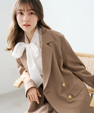 画像をギャラリービューアに読み込む, ボウタイ衿シャツブラウス/TT618102