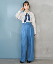 画像をギャラリービューアに読み込む, スカーフ付きシャツブラウス/TT618103