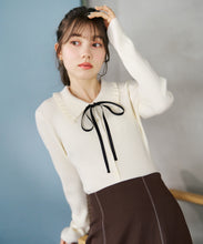 画像をギャラリービューアに読み込む, 襟フリルニット/TT618304